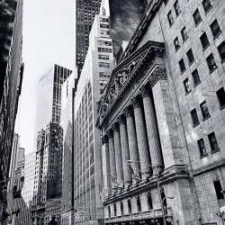 Architecture Photo NYC photos black & white Stock Exchange 8x12"